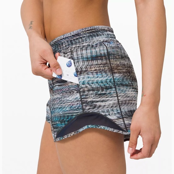 Lululemon Hotty Hot Short 4” * Digital Oasis - Picture 1 of 7